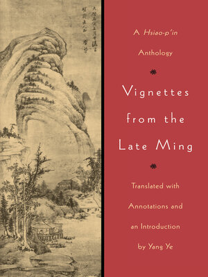 cover image of Vignettes from the Late Ming